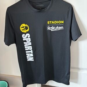 Craft Men's Black Spartan Stadion T-Shirt